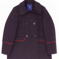 Jacadi Paris Caban Fille 7-8 Ans Bleu Marine