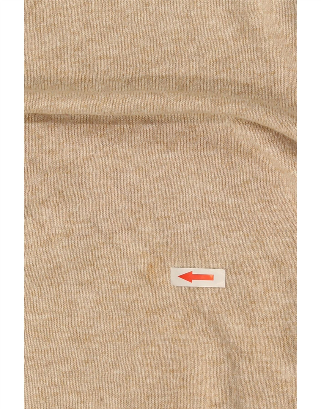 Marks & Spencer Pull graphique à col bateau pour femme UK 12 Beige moyen
