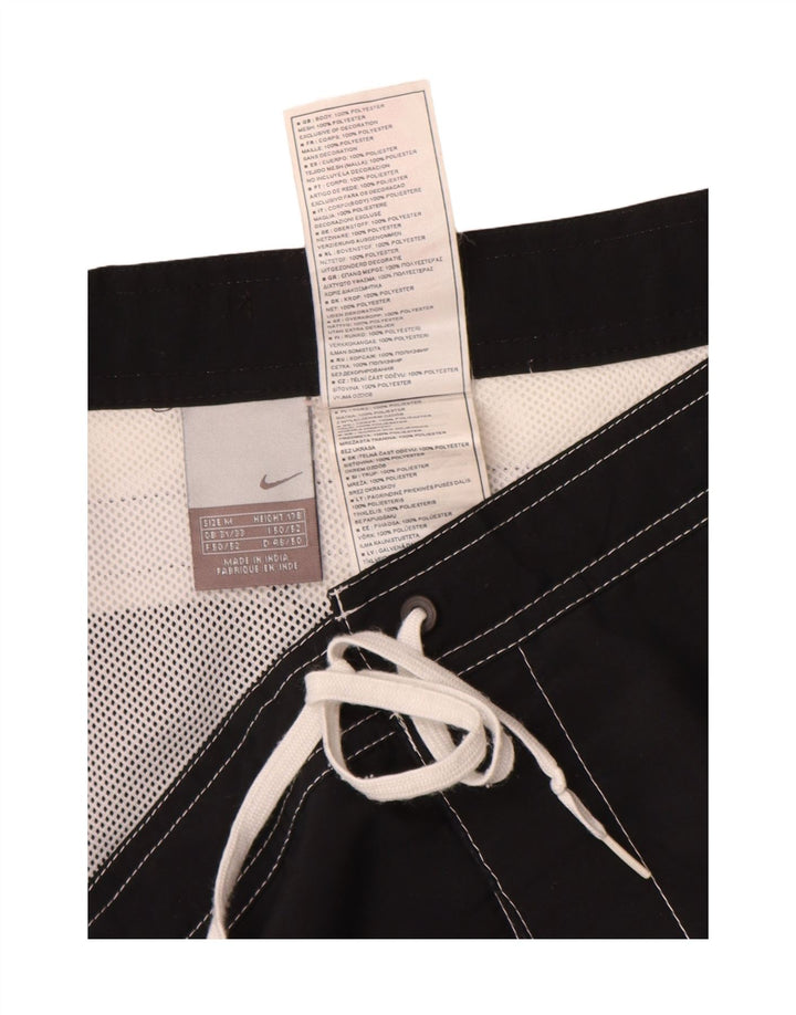 Shorts de bain pour hommes Nike Medium Noir Bloc de Couleur Polyester