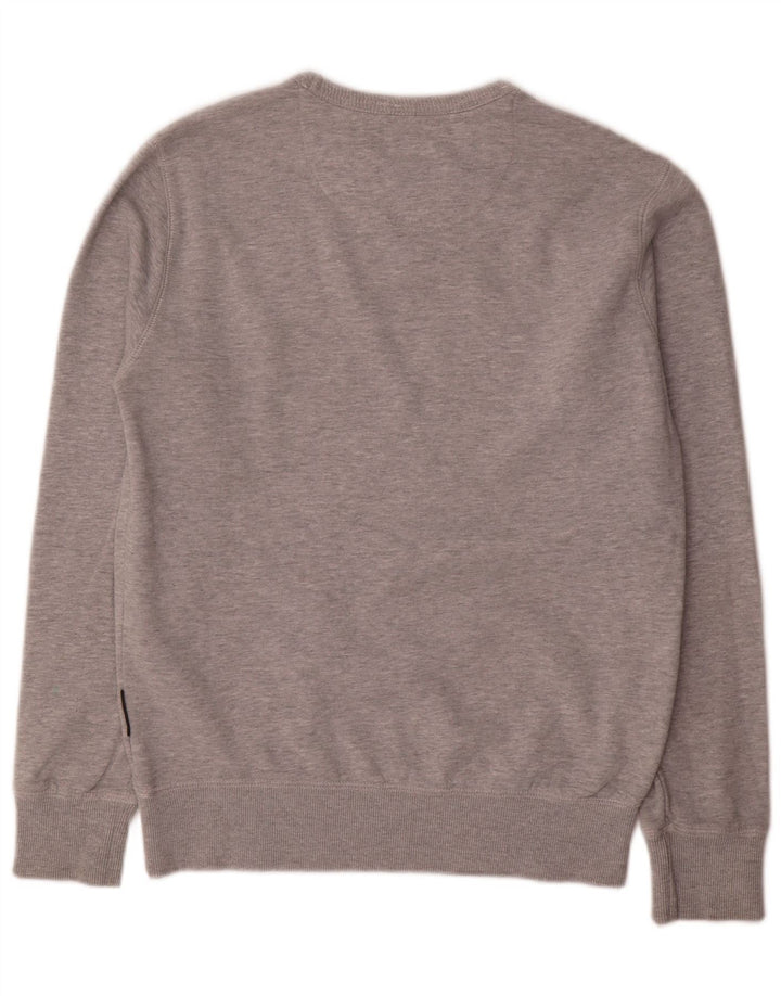French Connection Sweat-Shirt Homme Gris Moyen Coton