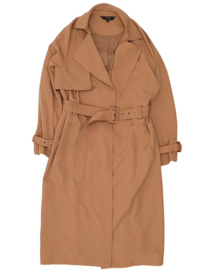 Lipsy Trench-Coat Coupe Ample Femme UK 42 Beige Moyen Polyester