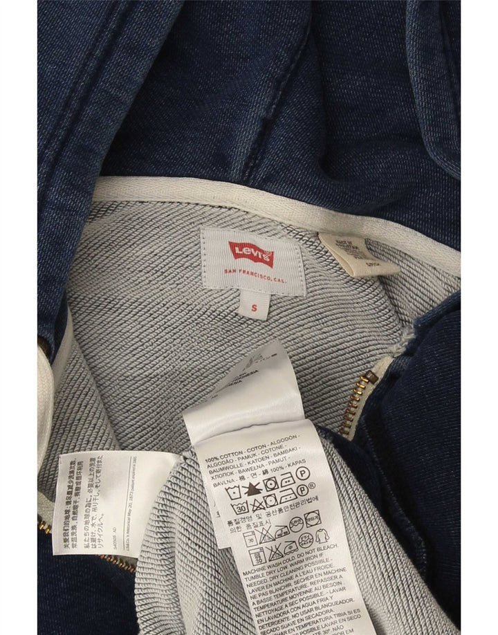 Levi's Sweat à Capuche Regular Fit Zippé Homme Bleu Coton