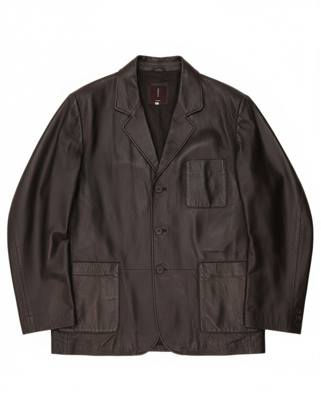 Conbipel Veste en Cuir Homme IT 56 2XL Cuir Noir