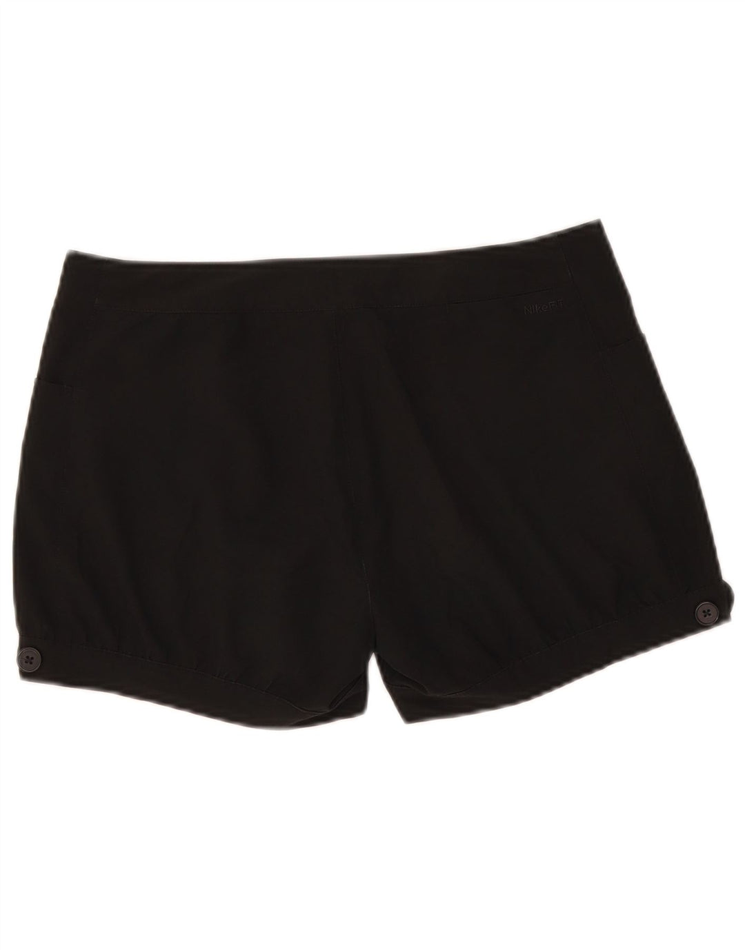 Nike Short décontracté pour femme Large W32 Noir Polyester