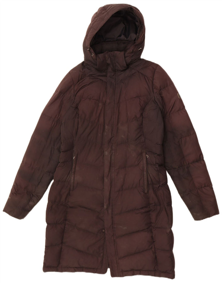 Berghaus Manteau rembourré à capuche pour femme UK 12 Medium Noir Polyester