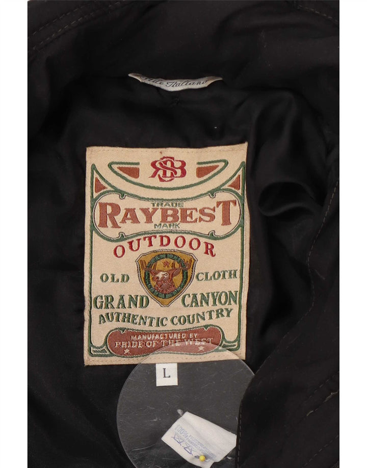 Raybest Veste matelassée pour homme UK 40 Large Noir Polyester