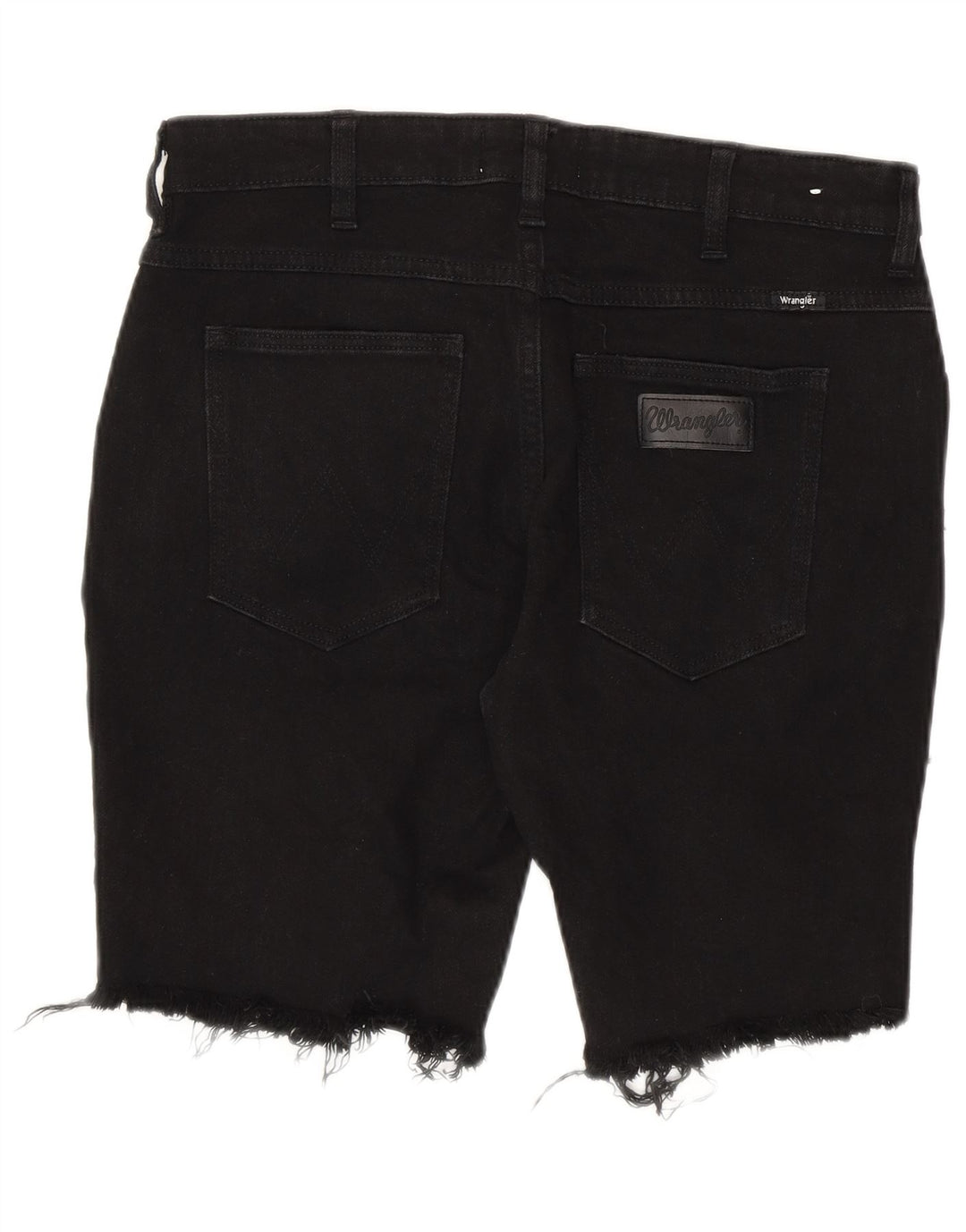 Wrangler Short en jean vieilli pour homme W32 en coton noir moyen