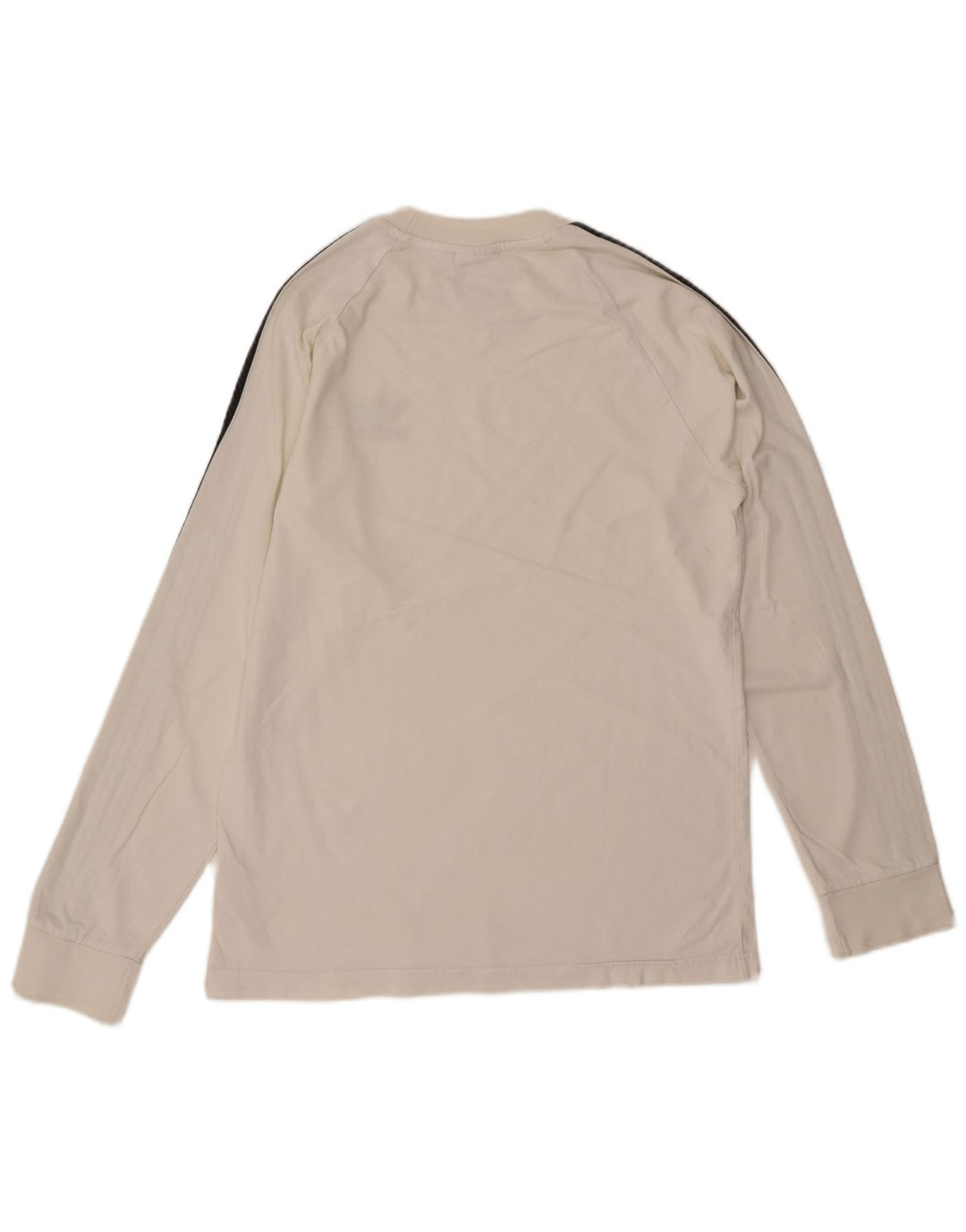 Adidas Haut à manches longues pour homme en coton blanc moyen