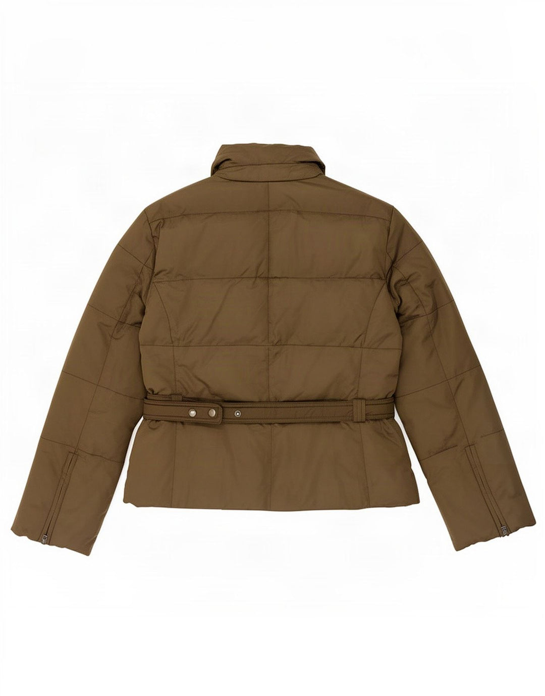 Zara Veste rembourrée pour femme UK 18 XL Nylon kaki