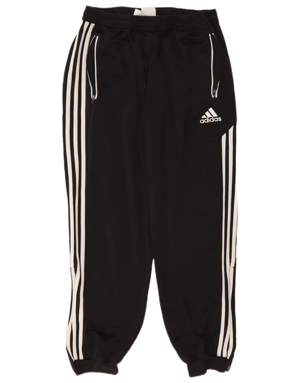Adidas Pantalon de survêtement pour homme UK 40/42 Medium Noir Polyester