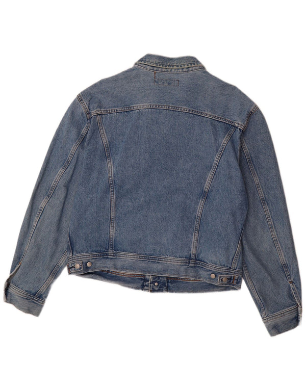 Replay Veste en jean pour homme UK 40 Large Bleu Coton