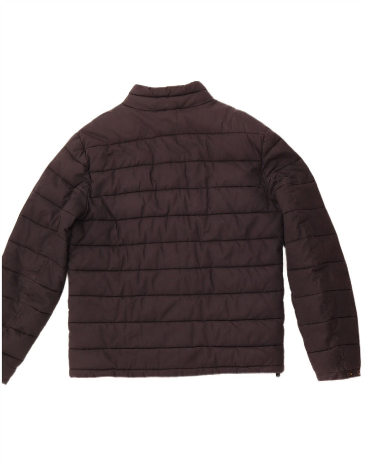 Fat Face Veste matelassée pour homme UK 40 Large Noir Coton