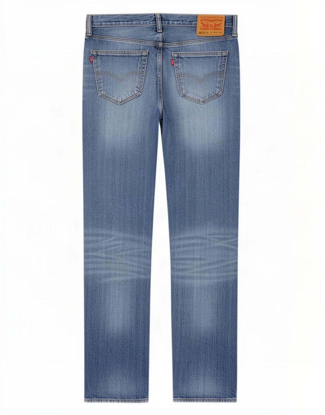 Levi's Jean Droit 501 Femme W33 L38 Bleu Coton