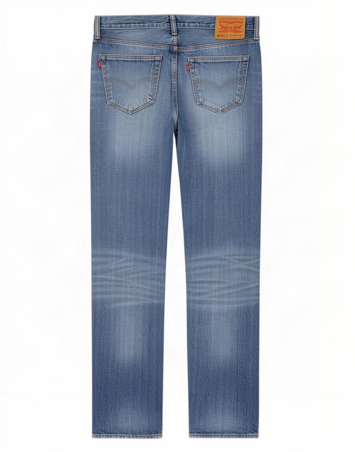 Levi's Jean Droit 501 Femme W33 L38 Bleu Coton