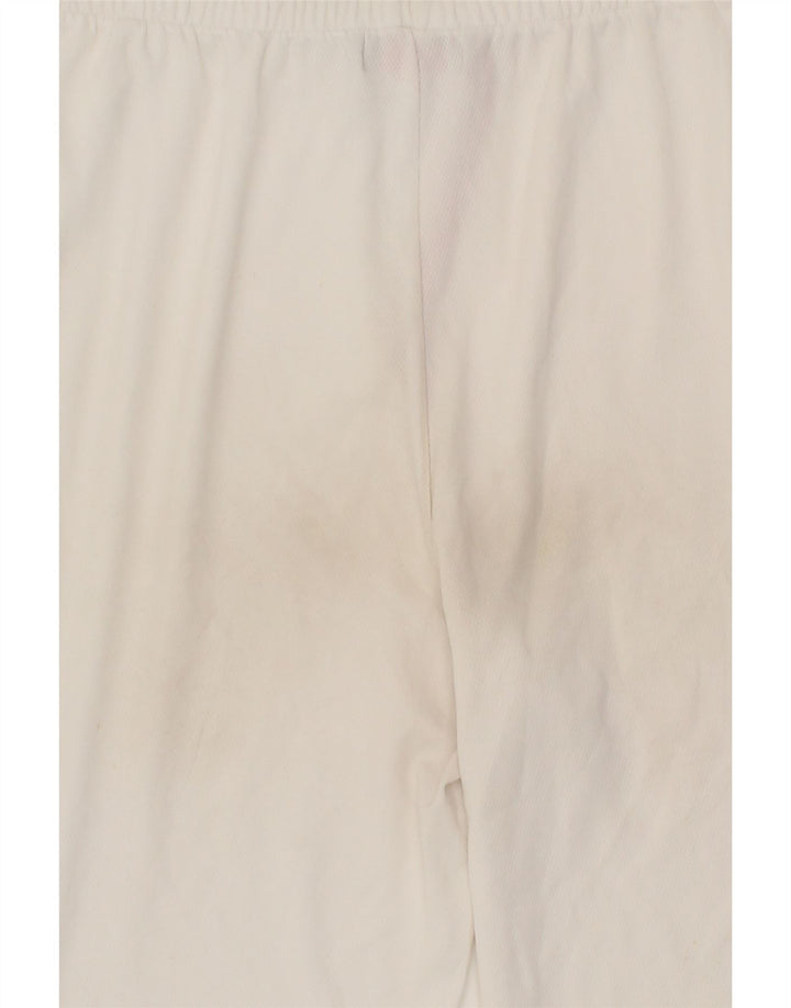 KAPPA Mens Sport Shorts Medium White Polyester Vintage Kappa and Second-Hand Kappa from Messina Hembry 