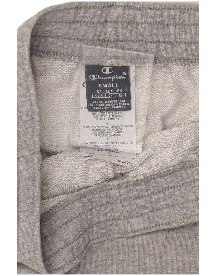 CHAMPION Short de Sport Homme Petit Gris Coton