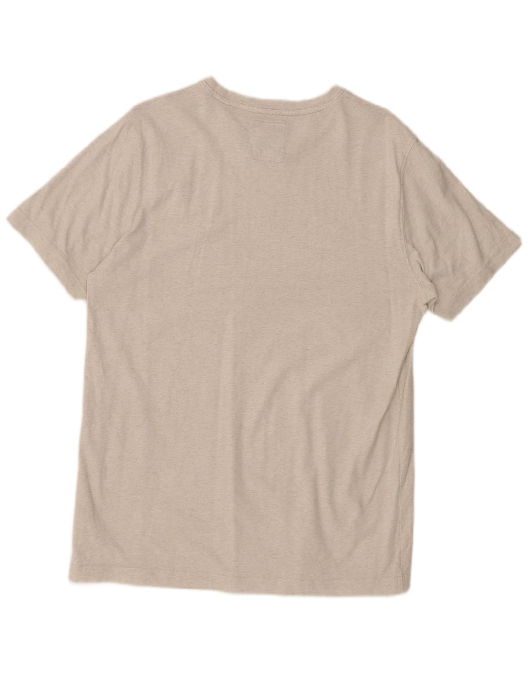 CREW CLOTHING T-Shirt Homme Haut Large Blanc Moucheté