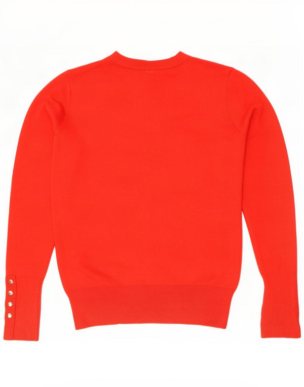 Zara Pull col bateau pour femme UK 10 Petit Rouge