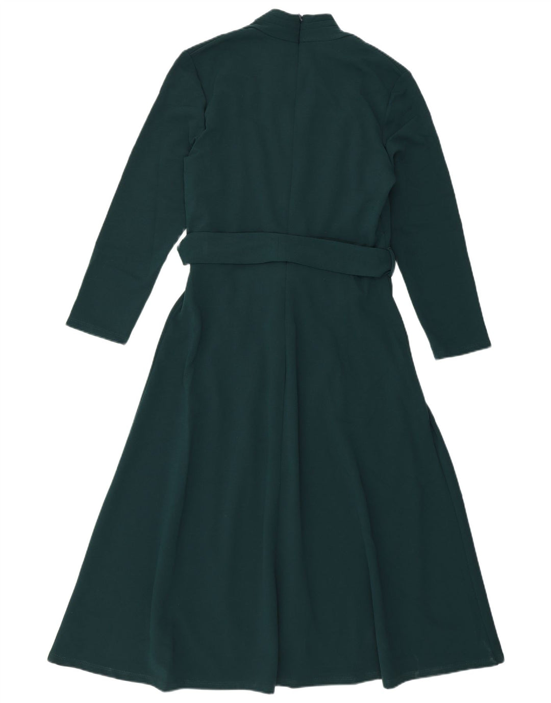 Phase Eight Robe trapèze à manches 3/4 pour femme UK 12 Vert moyen Polyester