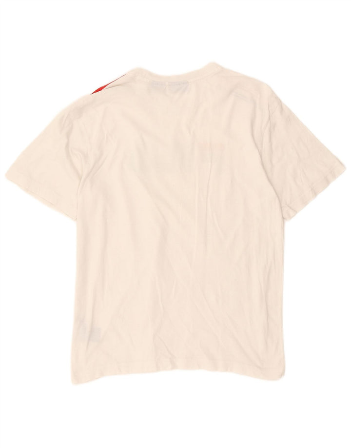 Fila T-Shirt Graphique Homme Petit Blanc Coton