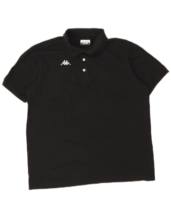 Kappa Polo Homme 3XL Noir Coton