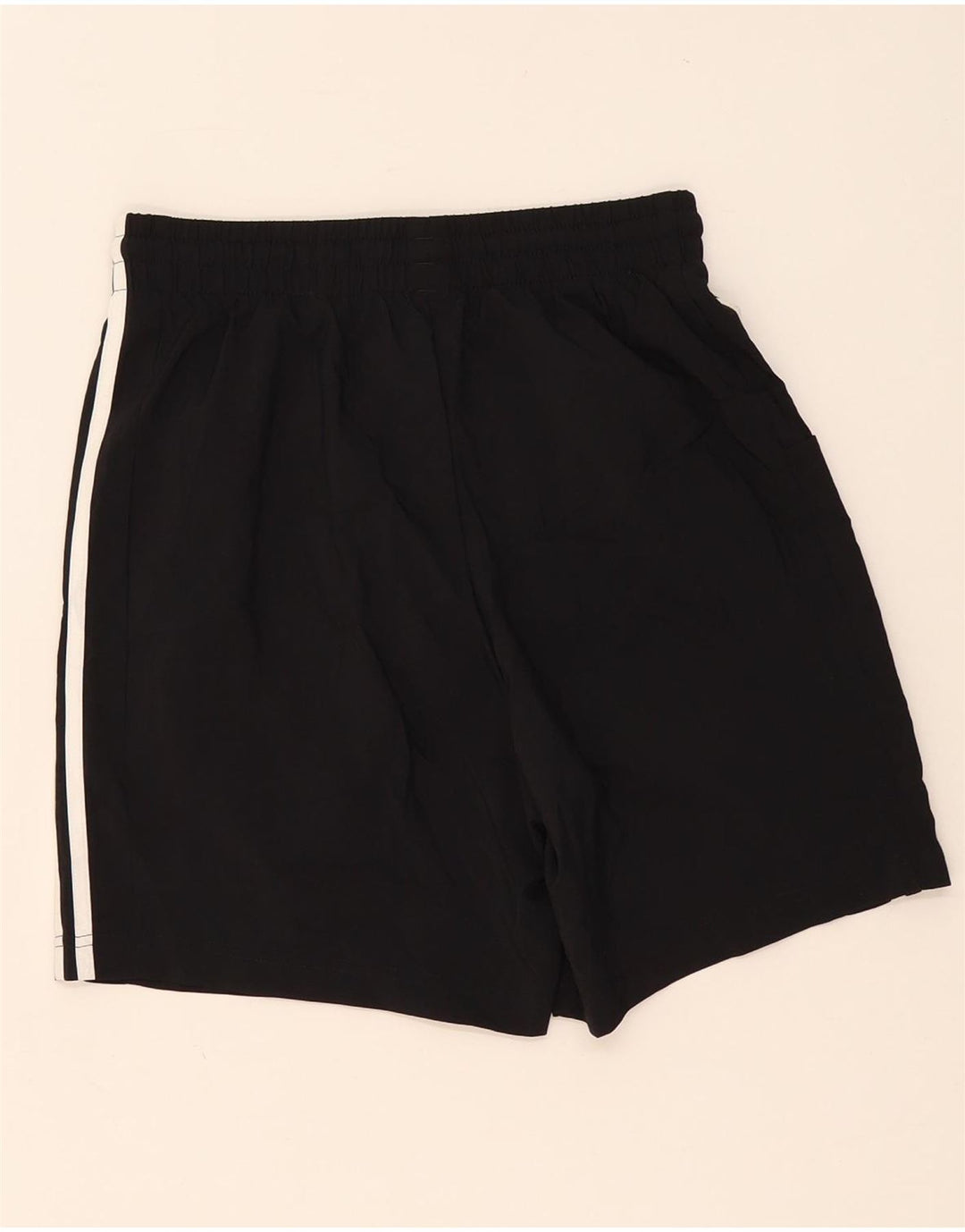 ADIDAS Short de sport pour hommes petit noir polyester