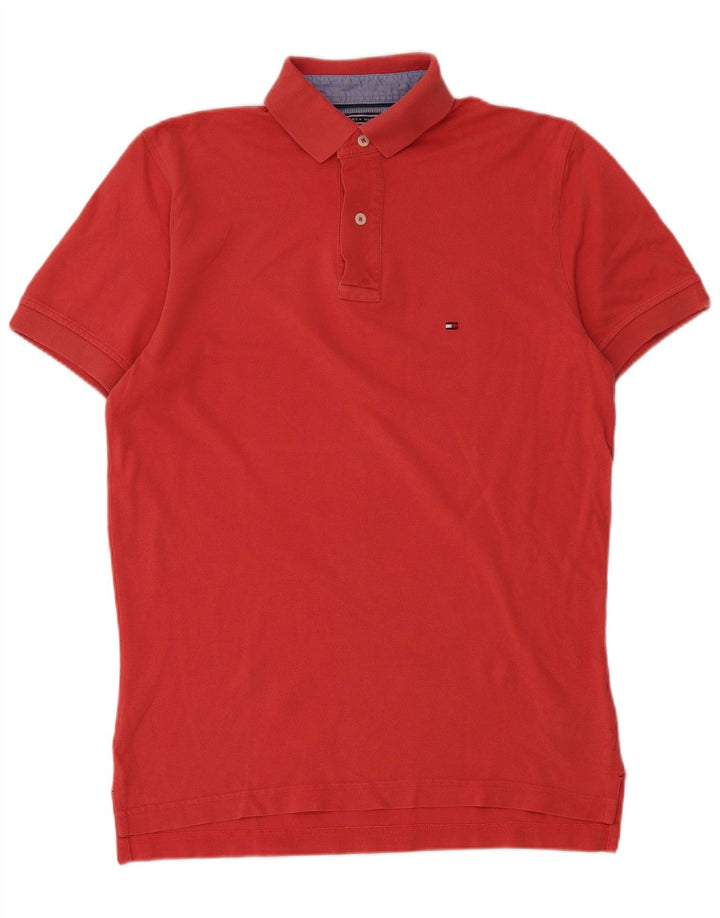 Tommy Hilfiger Polo Homme Petit Rouge Coton