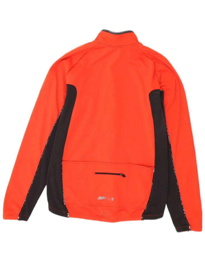 Adidas Veste de survêtement pour homme en polyester color block rouge moyen