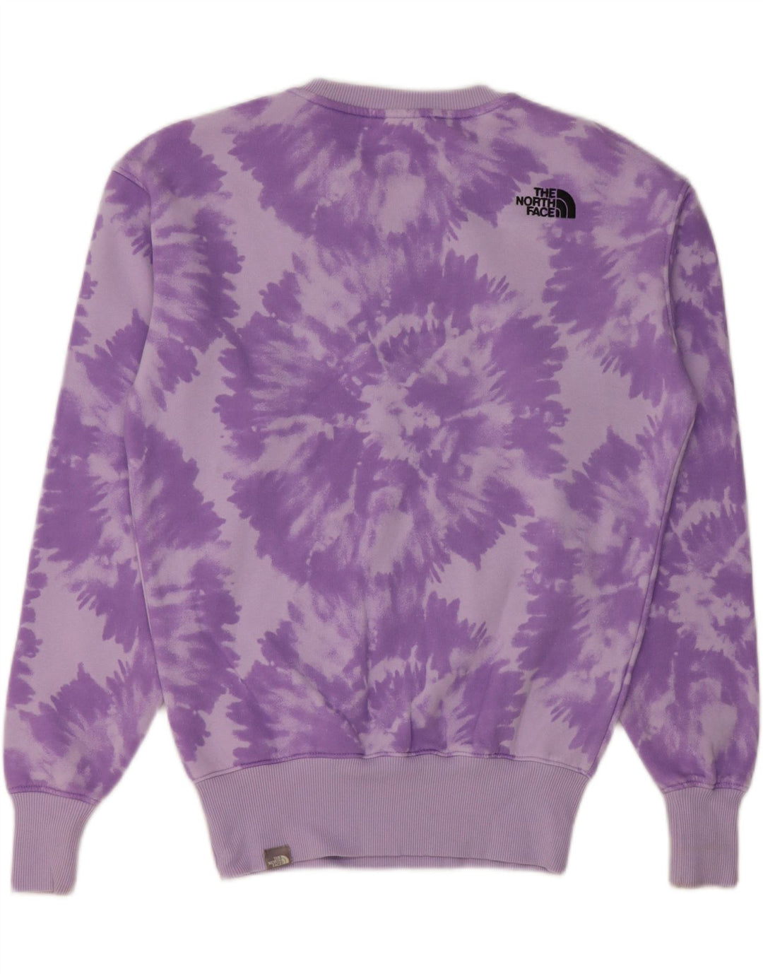 The North Face Sweat-shirt pour homme en coton tie-dye violet moyen