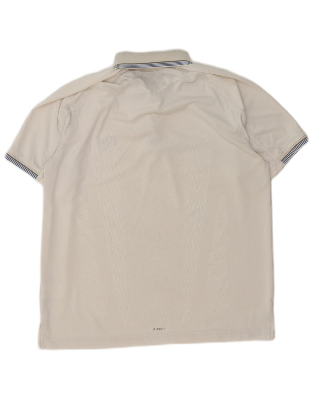 Sergio Tacchini Polo Homme XL Blanc Polyester