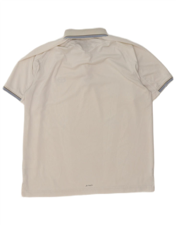 Sergio Tacchini Polo Homme XL Blanc Polyester