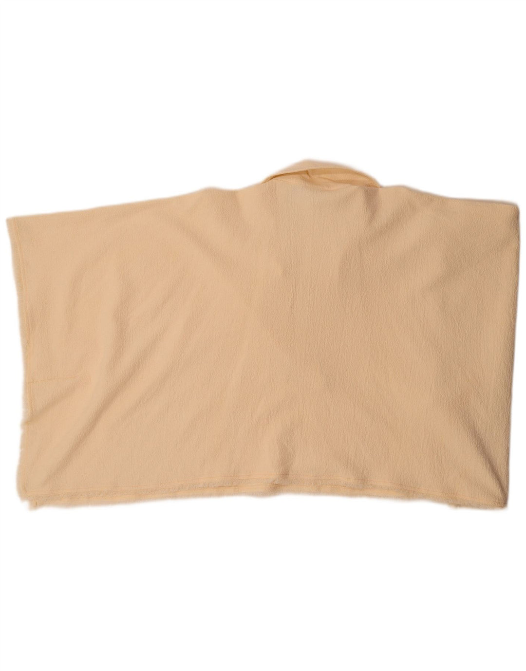 Zara Femme Poncho Crop Top UK 14 Beige Moyen