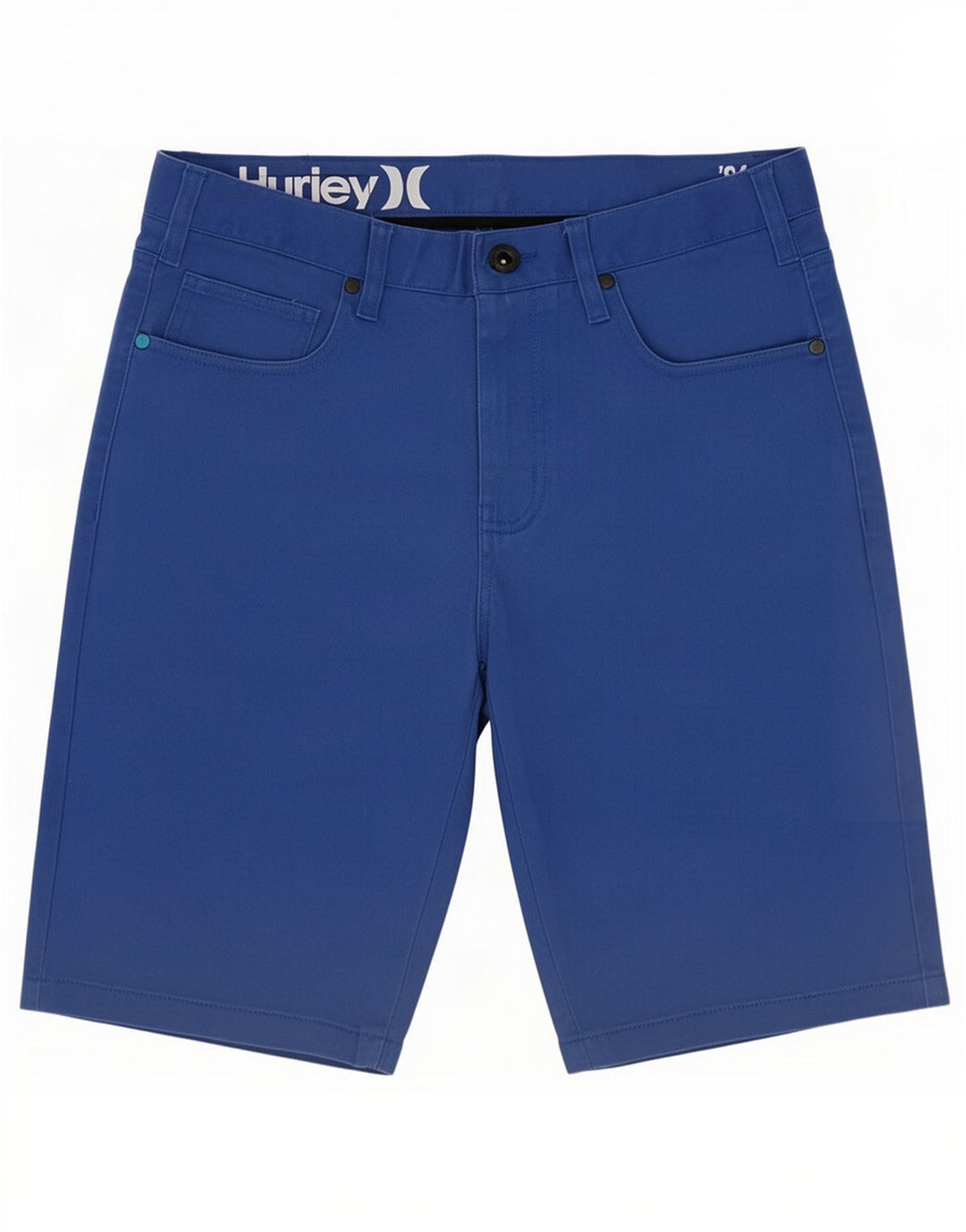 Hurley Short décontracté pour homme en coton bleu moyen W30