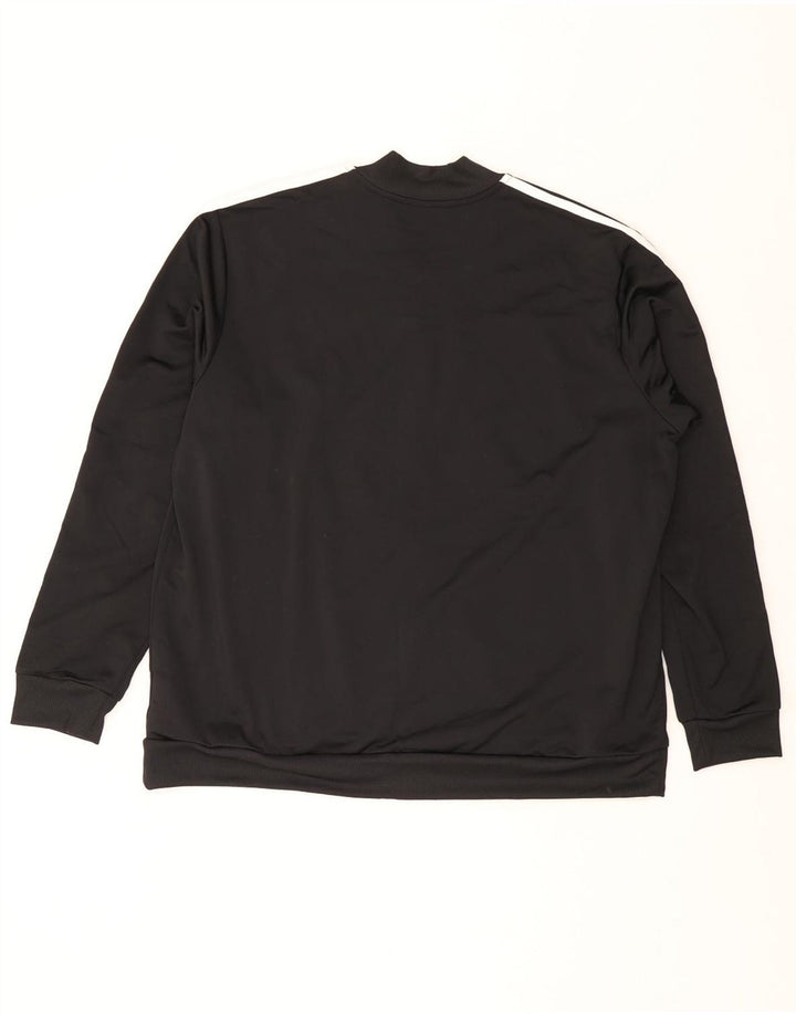 Adidas Veste de survêtement pour femme UK 24/26 2XL Noir Polyester