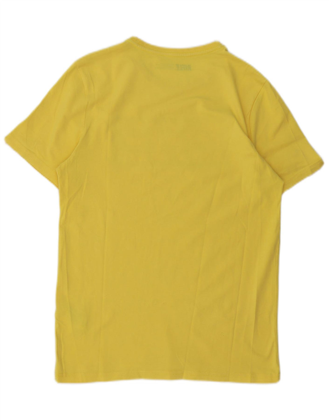Rifle T-Shirt Graphique Homme Haut Jaune Moyen Coton