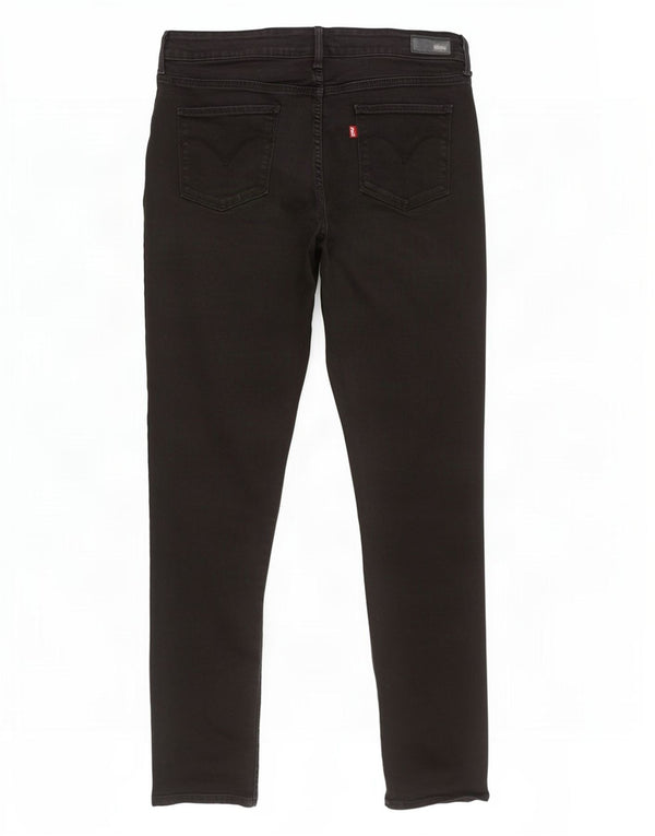 Levi's Jean Skinny Légèrement Curvy Taille Moderne W30 L32 Femme Noir Coton