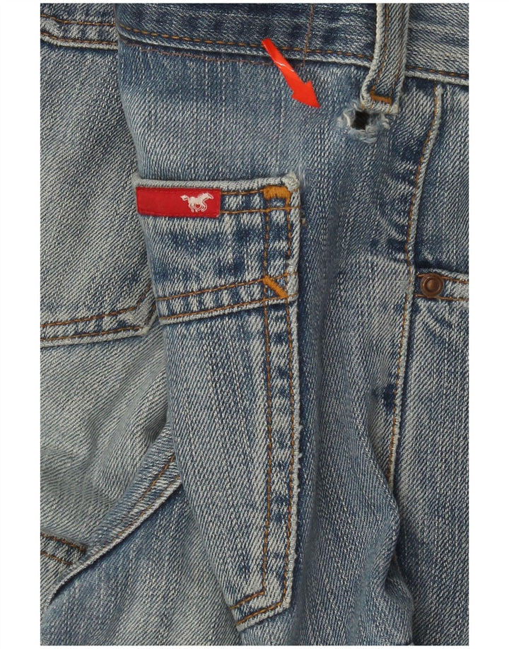 MUSTANG Jean droit de travail pour homme W33 L34 en coton bleu