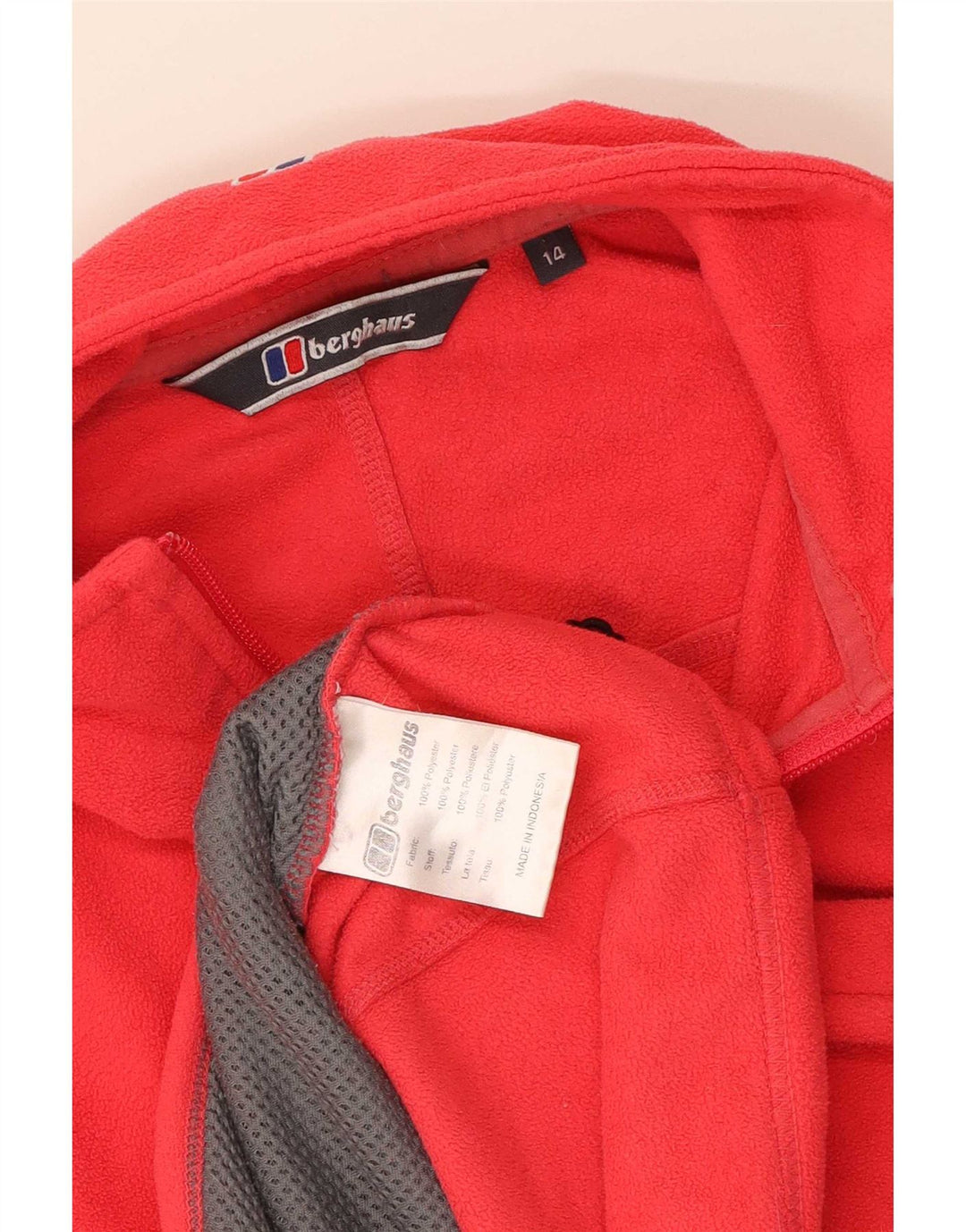 Berghaus Veste Polaire Femme UK 14 Large Rose Polyester