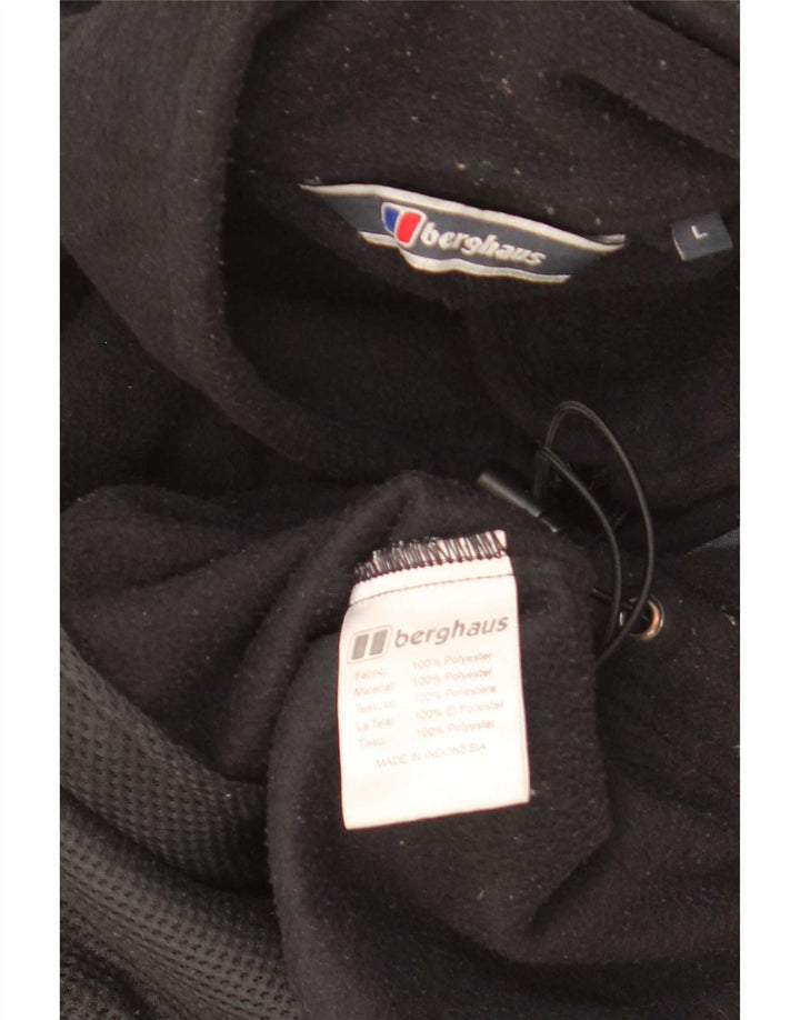 Berghaus Veste polaire doublée pour homme UK 40 Large Noir Polyester