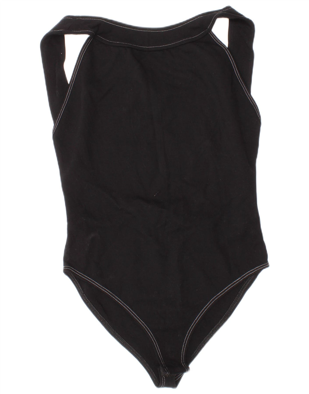 Zara Bodysuit pour Femme Petit Noir Viscose