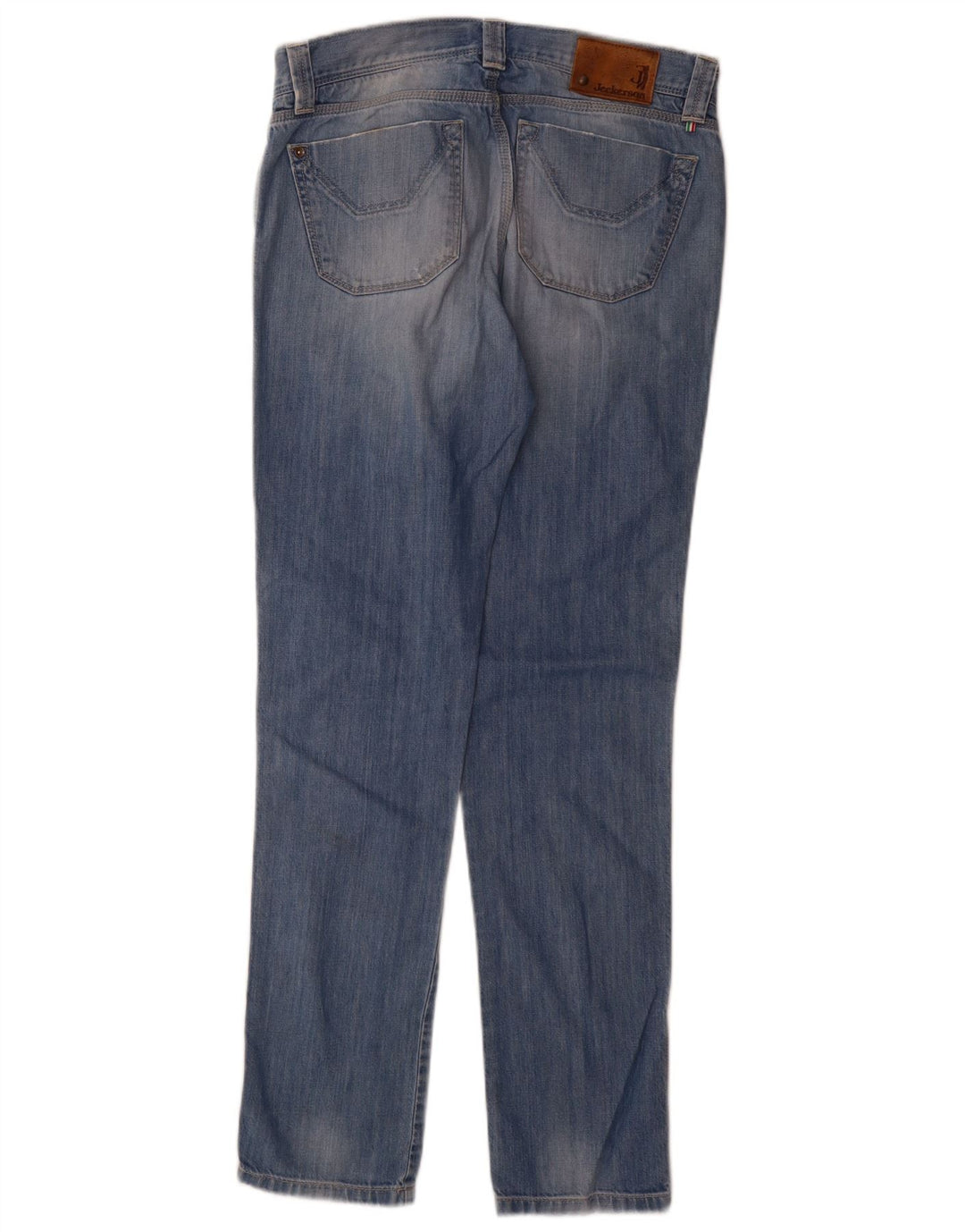 Jeckerson Jean Slim Femme W31 L33 Bleu Coton