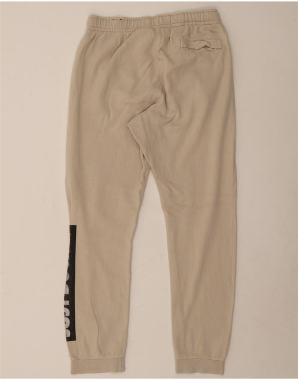 Nike Pantalon de survêtement graphique pour homme en coton beige Taille L