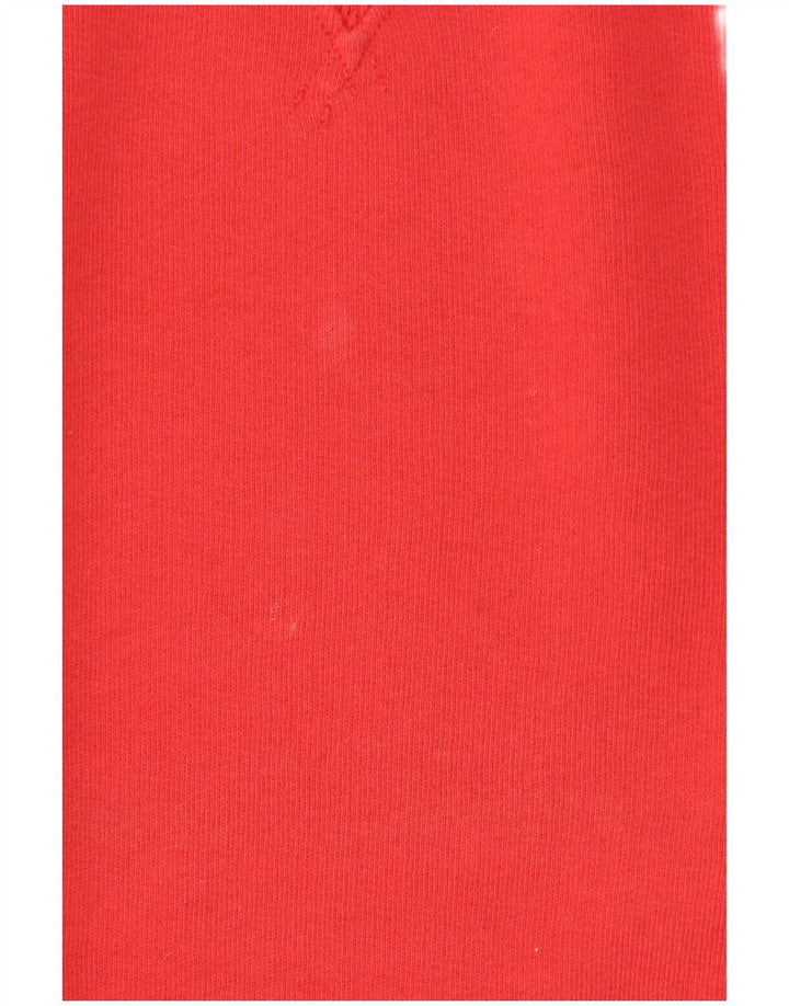 Polo Ralph Lauren Sweat-shirt surdimensionné pour femme UK 14 Rouge moyen
