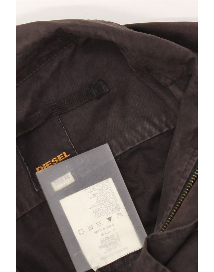 Diesel Veste utilitaire pour femme UK 18 XL Coton noir
