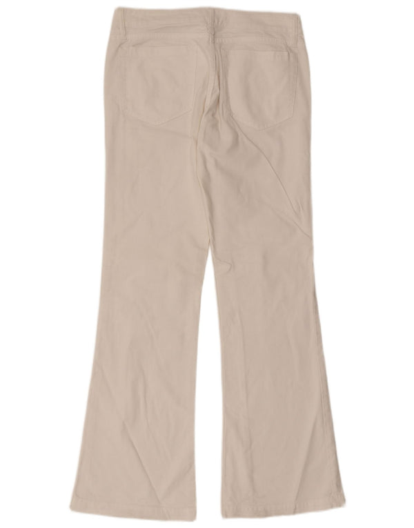 Atos Lombardini Jean Bootcut Femme W30 L31 Coton Blanc