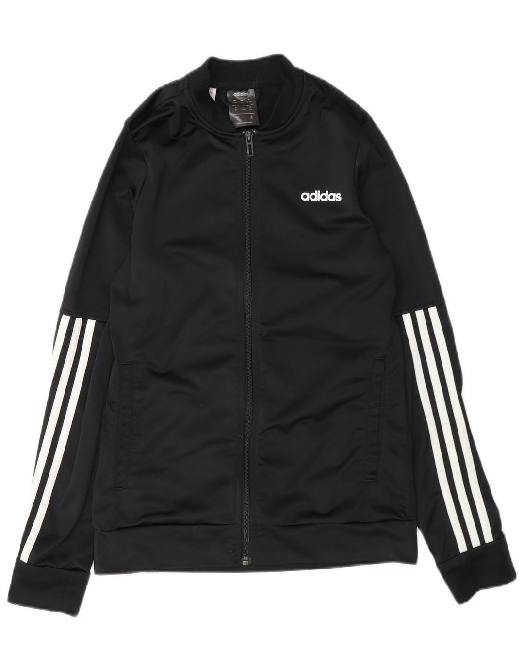 Veste de survêtement Adidas Garçon 13-14 ans Noir Polyester