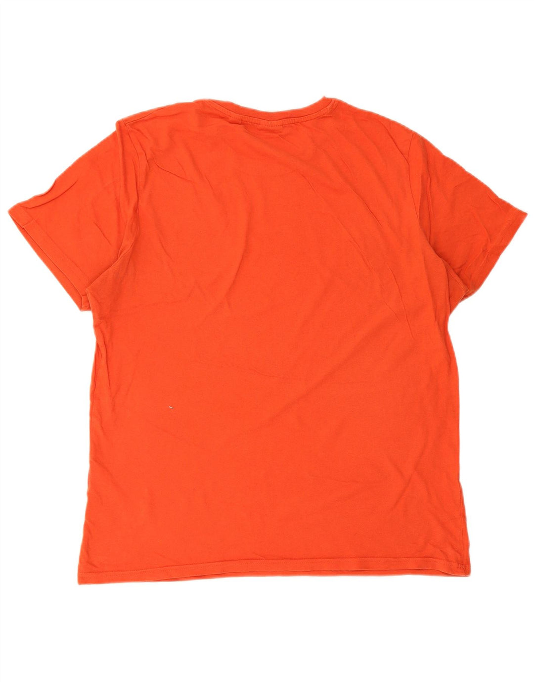 JACK & JONES T-Shirt Homme Top XL Orange Coton