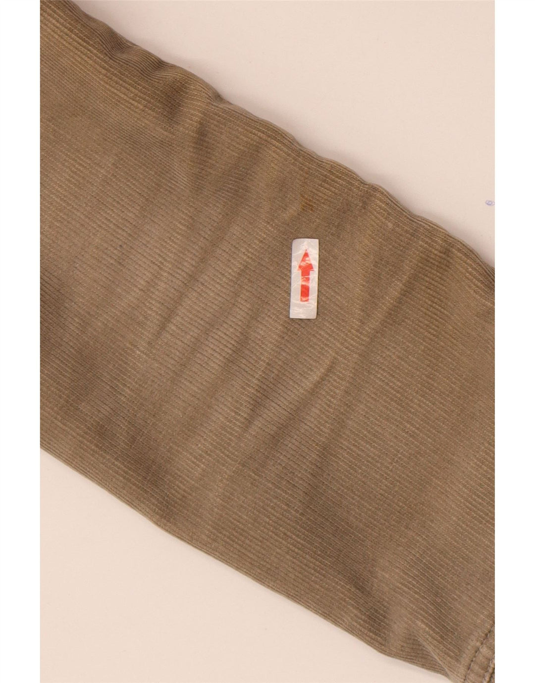 Monsoon Veste blazer en velours côtelé à 2 boutons pour femme UK 12 en coton beige moyen