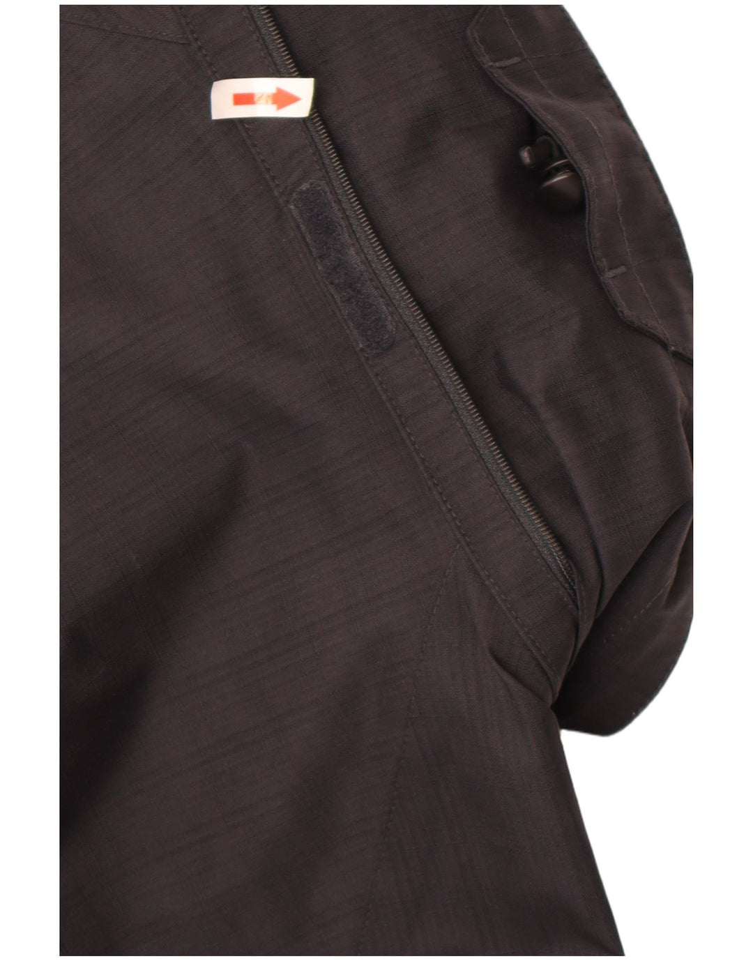 Jack Wolfskin Veste de pluie pour homme UK 40 Large Noir Polyester