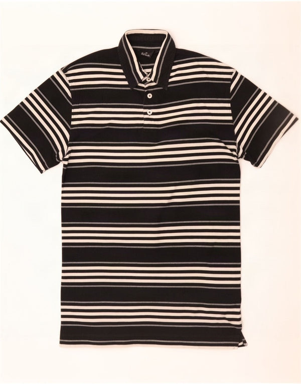 Paul Smith Polo Homme Petit Coton Rayé Noir